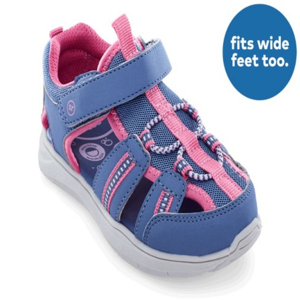 Stride Rite Iggy Sneaker Sandal - Blue Size  6 Toddler